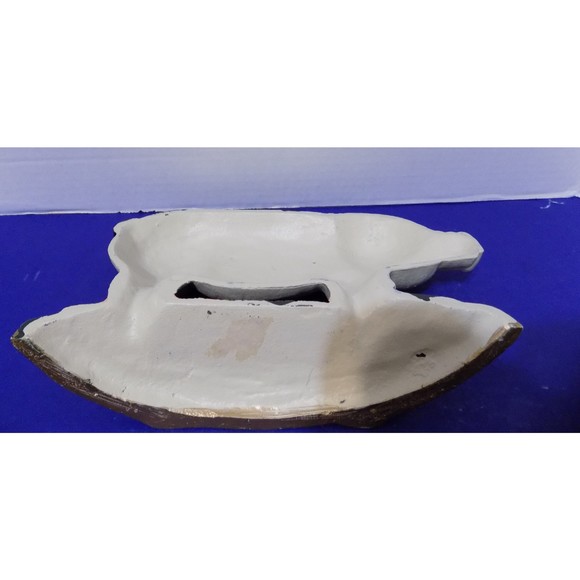 Cast Iron Pig Hog Doorstops Country Farmhouse Decor Vintage Style - Picture 3 of 4